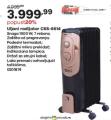 Home Center Uljani radijator Colossus, CSS-6614, crni sa 7 rebara