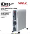 Home Center Uljani radijator Vivax sa 13 rebara, OH-13300 3F, snaga 2500W