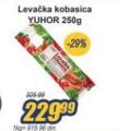 Aman Plus Levačka kobasica Yuhor, 250g