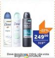 TEMPO Dezodorans u spreju Dove, 150ml
