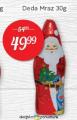 Super Vero Deda Mraz novogodišnja čokoladna figura, 30g