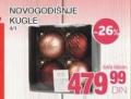 Mercator Set novogodišnjih ukrasa, 4 kugle