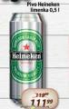 Aroma Heineken pivo u limenci, 0,5l