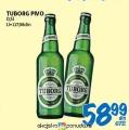 Roda Pivo Tuborg, flaša 0,5l