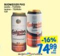 Roda Svetlo pivo Budweiser u limenci, 0,5l