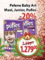 MAXI Pufies Baby Art pelene