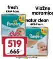 Aksa Pampers vlažne maramice, 4x64