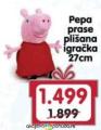 Aksa Plišana igračka Pepa prase, 27cm