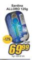 Aman doo Sardina u konzrervi Alloro, 125g