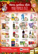 Katalog MAXI  popusti, 4-12. januar 2017