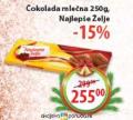 MAXI Najlepše želje mlečna čokolada, 250g