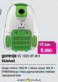 Win Win Shop Usisivač sa Spiner filtracijom Gorenje, VC1825 DP-W II