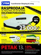 Katalog Katalog JYSK akcija, 12-25. januar 2017