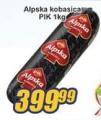 Aman doo Alpska kobasica Pik, 1kg