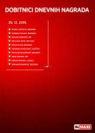 Akcija Maxi milioner dobitnici nagrada decembar 2016 50826
