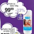 MAXI Puder za bebe Care, 100g