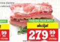 IDEA Sirova slanina sa rebrima, 1kg