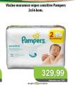 Univerexport Pampers, vlažne maramice, 2x56