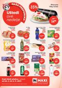 Katalog MAXI vikend akcija, 24. februar do 2. mart 2017