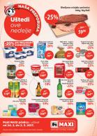 Akcija MAXI vikend akcija, 24. februar do 2. mart 2017 52396
