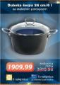 IDEA Duboka šerpa sa staklenim poklopcem 24 cm / 6l Metalac