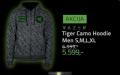 Computerland Muška jakna Razer Tiger Camo Hoodie