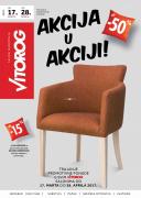 Katalog Akcija Vitorog nameštaj, 17. mart do 28. april 2017