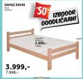 Vitorog salon nameštaja Krevet samac ravni