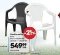Roda Baštenska plastična stolica kora