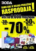 Katalog RODA velika prolećna vikend rasprodaja, 25-26. mart 2017
