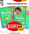 Dis market Pampers Active baby dry pelene