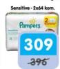 Aksa Pampers Sensitive vlažne maramice