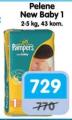 Aksa Pampers New baby 1 pelene