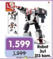 Aksa Robot 3u1 Sluban kockice
