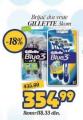 Aman doo Gillette Blue 3 brijači, 3/1
