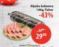MAXI Alpska kobasica Yuhor, 100g