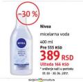 DM market Miceralna voda Nivea, 400ml