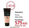 DM market Maybelline Tečni puder