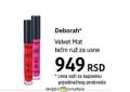 DM market Tečni ruž za usne Deborah Velvet Mat