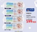 DM market Vlažne maramice za bebe Babylove Sensitive, 4x80