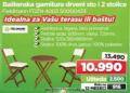 Win Win Shop Baštenska garnitura, sto i dve stolice