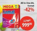 MAXI Somat All in 1 tablete za mašinsko pranje sudova, 84/1
