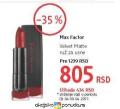 DM market Max Factor ruž za usne