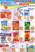 Katalog AD podunavlje prvomajska akcija, 28. april do 1. maj 2017
