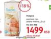 DM market Pampers Premium Care pelene