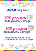 Katalog Akcija AKSA knjižara, 26. maj do 4. jun 2017