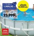 Roda Bazen Intex okrugli sa metalnom konstrukcijom, 427x107 cm