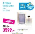 Lilly Drogerie Azzaro Chrome United man, muški miris EdT 100 ml