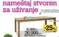 Emmezeta Baštenski sto Majorelle