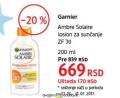 DM market Garnier Ambre Solaire losion za sunčanje ZF30, 200ml